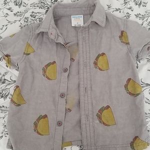 Boys taco shirt 2t